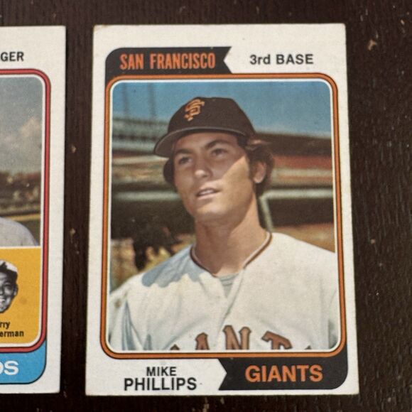 1974 Topps Baseball 12 Card Lot Cesar Tovar Duffy Dyer Toby Harrah Gene Mauch - Picture 6 of 12